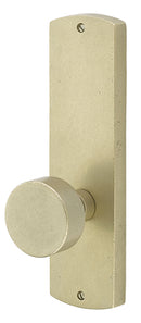 Emtek7522 Missoula Passage Sandcast Bronze Sideplate Lockset - Stellar Hardware and Bath 