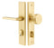 Emtek 8042 Modern Rectangular Keyed Stretto Dummy Pair 2" x 10" - Stellar Hardware and Bath 