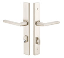 Emtek 8044 Stretto Rectangular Dummy Sideplate Entry Set with Dummy Cylinder from the Brass Modern Collection 1-1/2" x 11" - Stellar Hardware and Bath 