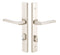 Emtek 8444 Stretto Rectangular Single Cylinder Slideplate Entry Set 1-1/2" x 11" - Stellar Hardware and Bath 