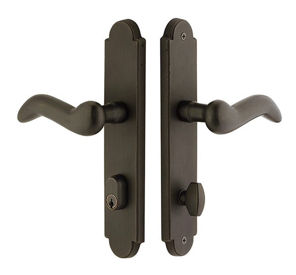 Emtek 4442 Arched Keyed Stretto 2" x 10" - Stellar Hardware and Bath 