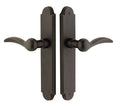 Emtek 4041 Arched Non-Keyed Stretto 2" x 10" - Stellar Hardware and Bath 