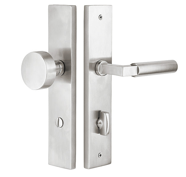 Emtek 9045 Stainless Steel Stretto Non-Keyed 2" x 10" - Stellar Hardware and Bath 