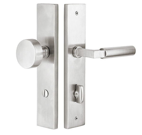 Emtek 9041 Stainless Steel Stretto Non-Keyed 2" x 10" - Stellar Hardware and Bath 