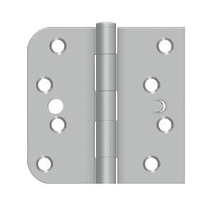 Deltana SS44058 Stainless Steel Hinge - 4'' x 4'' x 5/8'' - Stellar Hardware and Bath 