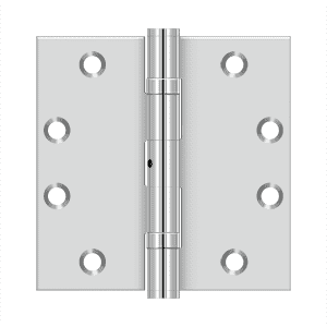 Deltana SS44 Stainless Steel Hinge - 4'' x 4'' - Stellar Hardware and Bath 