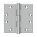 Deltana SS45 Stainless Steel Hinge - 4 1/2'' x 4 1/2'' - Stellar Hardware and Bath 