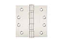 Emtek 9842332D Square Corner Heavy Duty Ball Bearing Stainless Steel Hinges 4'' x 4'' - Stellar Hardware and Bath 