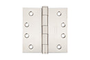 Emtek 9841332D Square Corner Heavy Duty Stainless Steel Hinges 4 1/2'' x 4 1/2'' - Stellar Hardware and Bath 