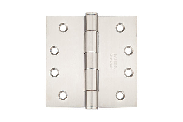 Emtek 9841332D Square Corner Heavy Duty Stainless Steel Hinges 4 1/2'' x 4 1/2'' - Stellar Hardware and Bath 