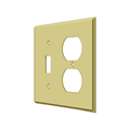 Deltana SWP4762 Single Standard & Double Outlet Switch Plate - 4 1/2'' x 4 1/2'' - Stellar Hardware and Bath 