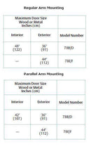 Norton 78-B/F Series 78E/F-RA Regular Arm Potbelly Surface Closer - Stellar Hardware and Bath 