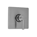 Square Plate with Contempo Low Lever Trim for Thermostatic Valves (J-TH34 & J-TH12) - Stellar Hardware and Bath 
