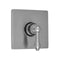 Square Plate with Regency Lever Trim for Thermostatic Valves (J-TH34 & J-TH12) - Stellar Hardware and Bath 