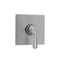 Square Plate With Hex Lever Trim For Thermostatic Valves (J-TH34 & J-TH12) - Stellar Hardware and Bath 