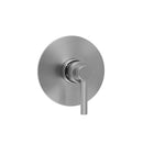 Round Plate with Contempo Low Lever Trim for Thermostatic Valves (J-TH34 & J-TH12) - Stellar Hardware and Bath 