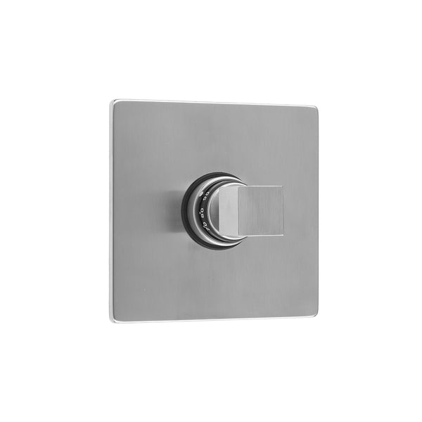 Square Plate with CUBIX® Cube Trim for Thermostatic Valves (J-TH34 & J-TH12) - Stellar Hardware and Bath 
