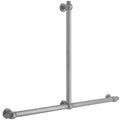 T61 Reeded with End Caps 24H x 32W T Grab Bar - Stellar Hardware and Bath 