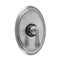Oval Plate With Smooth Lever Trim For Thermostatic Valves (J-TH34 & J-TH12) - Stellar Hardware and Bath 