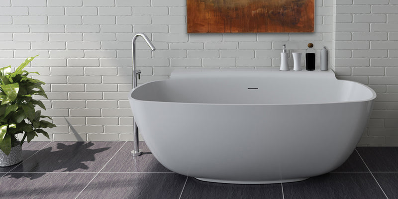 Lacava TUB07-001M Sottile Matte White - Stellar Hardware and Bath 