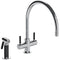 Lefroy Brooks X1-2055 
XO Kitchen Faucet With Sidespray 
13-3/4" H - Stellar Hardware and Bath 
