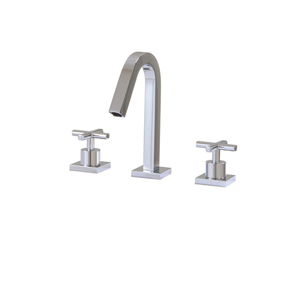 Aqua Brass X7710 Short widespread lavatory faucet - Stellar Hardware and Bath 