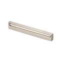 Topex RULER PULL, BRUSHED OIL RUBBED BRONZE, 64MM CENTER TO CENTER - Stellar Hardware and Bath 
