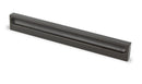 Topex RULER PULL, BRUSHED OIL RUBBED BRONZE, 64MM CENTER TO CENTER - Stellar Hardware and Bath 