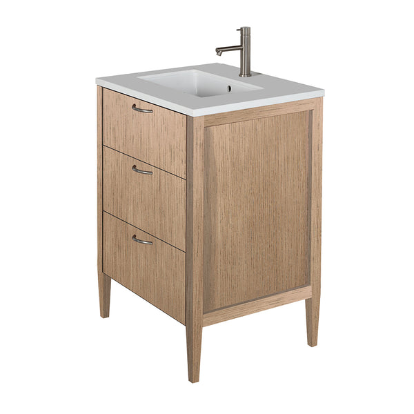 Lacava LRS-F-24B-37 Lunarossa Weathered Oak - Stellar Hardware and Bath 