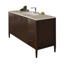 Lacava LRS-F-60B-88 Lunarossa Gloss Ardesia - Stellar Hardware and Bath 