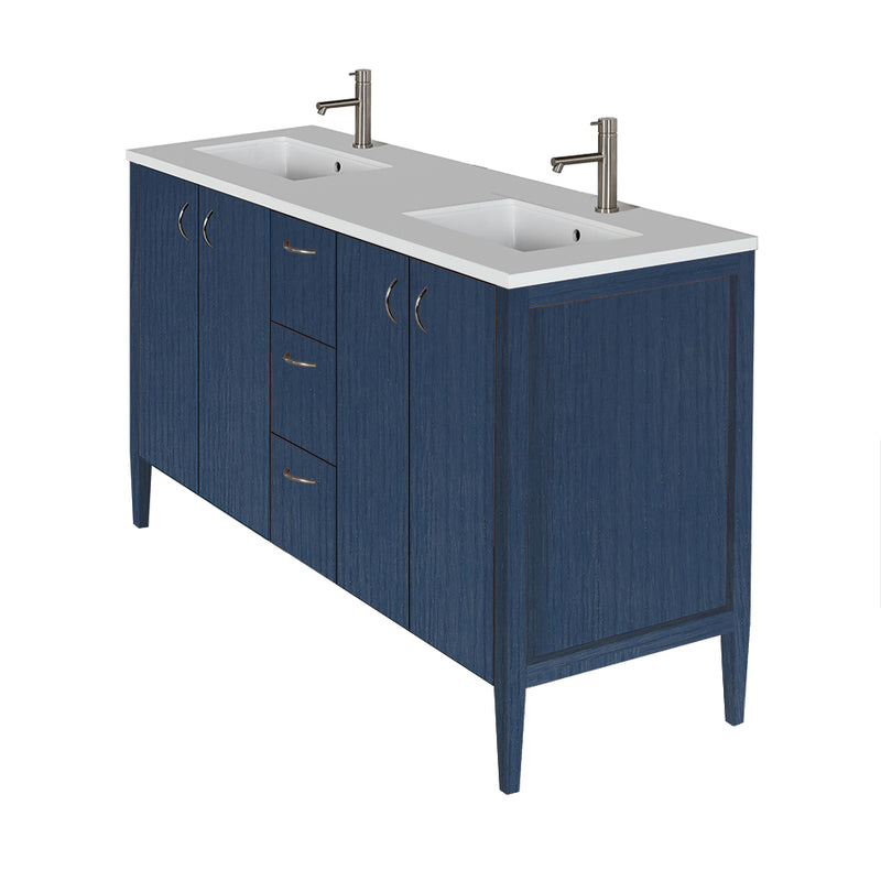 Lacava LRS-F-60A-84 Lunarossa Gloss Taupe - Stellar Hardware and Bath 