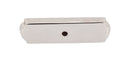 Top Knobs Aspen II Rectangle Backplate 2 1/2 Inch - Stellar Hardware and Bath 