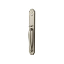 Emtek 4314 Wilmington Full Plate Single Cylinder Keyed Entry Door Handleset - Stellar Hardware and Bath 