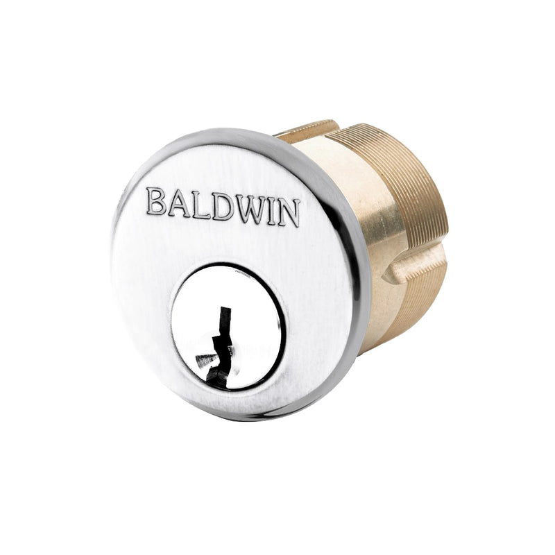 Baldwin 1-1/8" Mortise Cylinder C Keyway - Stellar Hardware and Bath 