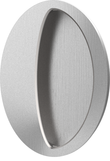 Accurate Lock FC3005 3" Oval Flush Pull, Concealed Screws - Stellar Hardware and Bath 