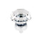 Top Knobs Clear Octagon Crystal Knob 1 3/8 Inch  Base - Stellar Hardware and Bath 