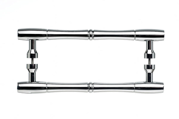 Top Knobs Nouveau Bamboo Door Pull Back to Back 8 Inch - Stellar Hardware and Bath 