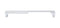 Top Knobs Modern Metro Notch Pull B 9 Inch - Stellar Hardware and Bath 