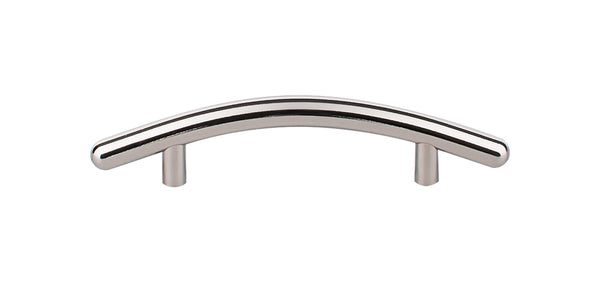 Top Knobs Curved Bar Pull 3 3/4 Inch - Stellar Hardware and Bath 