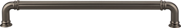 Top Knobs Reeded Appliance Pull 12 Inch - Stellar Hardware and Bath 