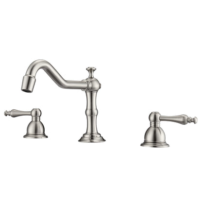 Barclay Roma Widespread Lavatory Faucet  with Metal Lever Handles LFW102