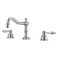 Barclay Roma Widespread Lavatory Faucet  with Metal Lever Handles LFW102