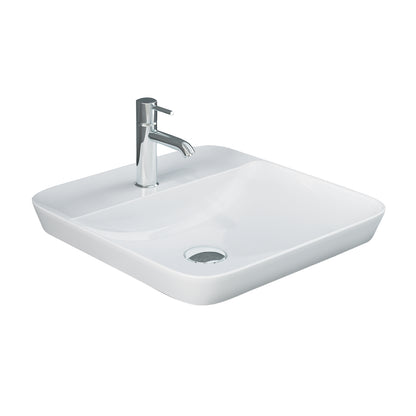 Barclay Variant Square Drop-In Basin with Faucet Hole 5