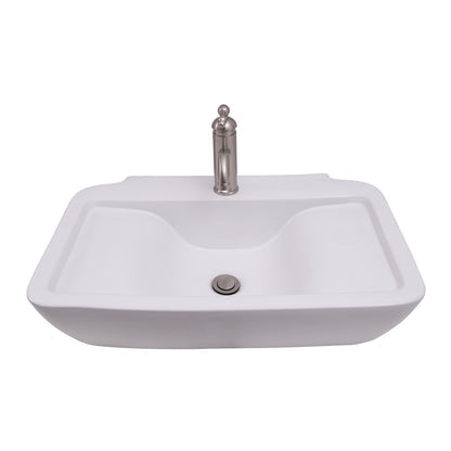 Barclay Leeds 25" Wall-Hung Basin 4