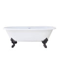 Gallagher 72" Cast Iron Double Roll Top Tub