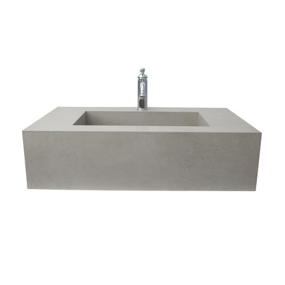 Barclay Precious 33" Wall-Hung Sink with Invisible Drain 5