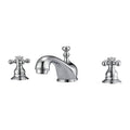 Barclay Marsala Widespread Lavatory Faucet with Button Cross Handles LFW100