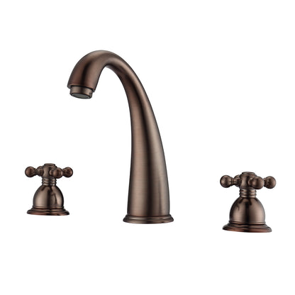 Barclay Maddox Widespread Lavatory Faucet with Metal Cross Handles LFW106