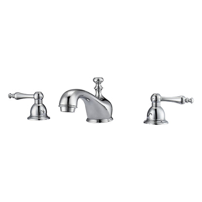 Barclay Marsala Widespread Lavatory Faucet with Metal Lever Handles LFW100