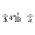 Barclay Marsala Widespread Lavatory Faucet with Porcelain Cross Handles LFW100